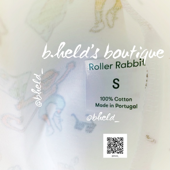 Roller Rabbit On The Road Polo Pajamas in White Size Small (S) Brand New NWT - Picture 7 of 16